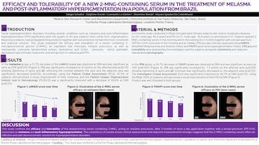 EFFICACY AND TOLERABILITY OF A NEW 2-MNG-CONTAINING SERUM IN THE TREATMENT OF MELASMA AND POST-INFLAMMATORY HYPERPIGMENTATION IN A POPULATION FROM BRAZIL