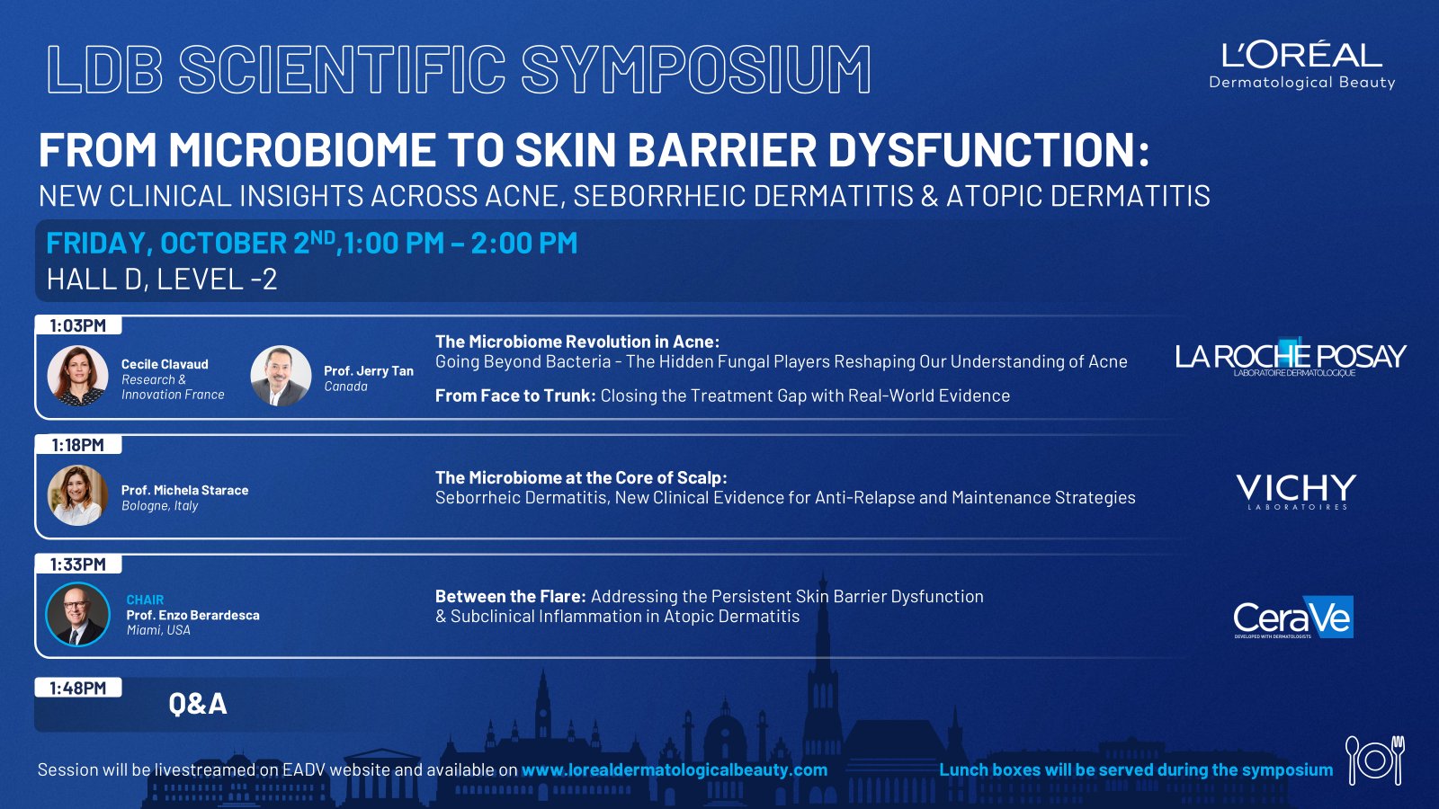 La Roche Posay EADV symposium agenda