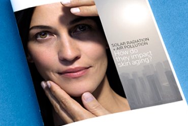 Uv pollution and skin aging