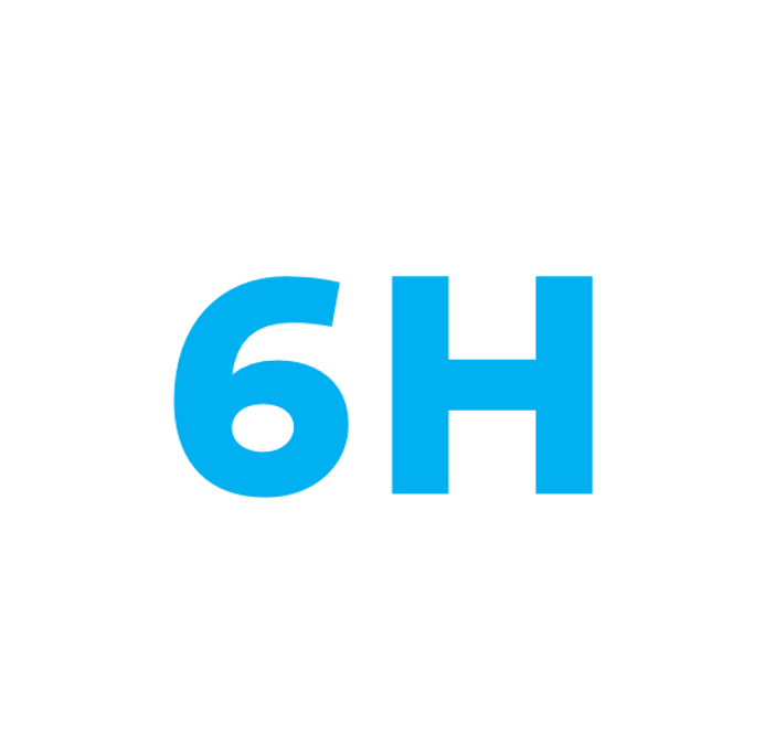 6H Visible efficacy​ 