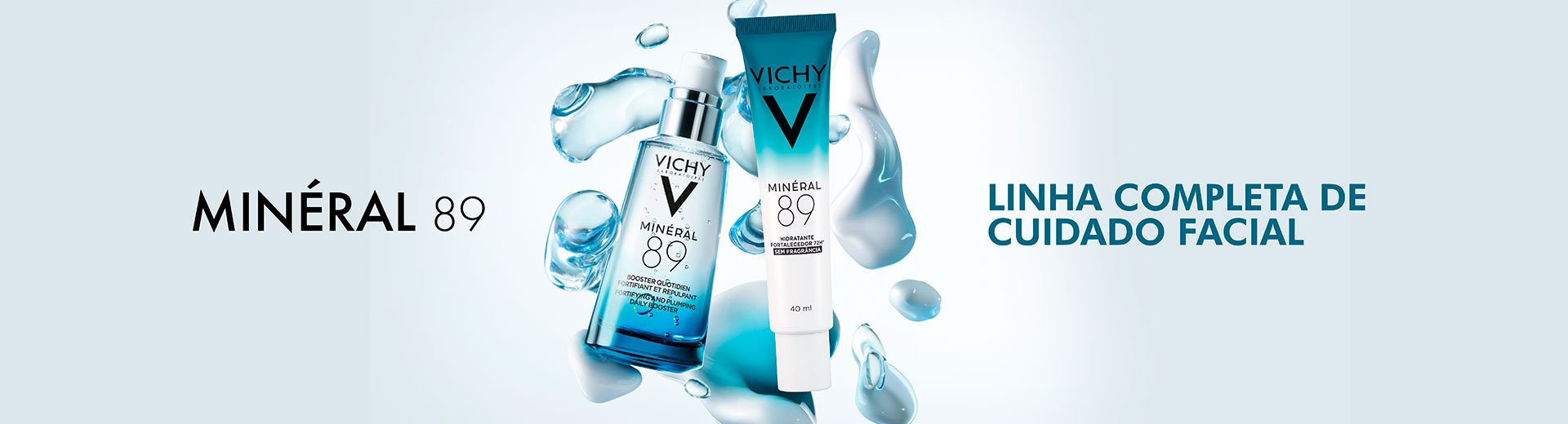 Imagem Mineral 89 Linha Completa de Cuidado Facial