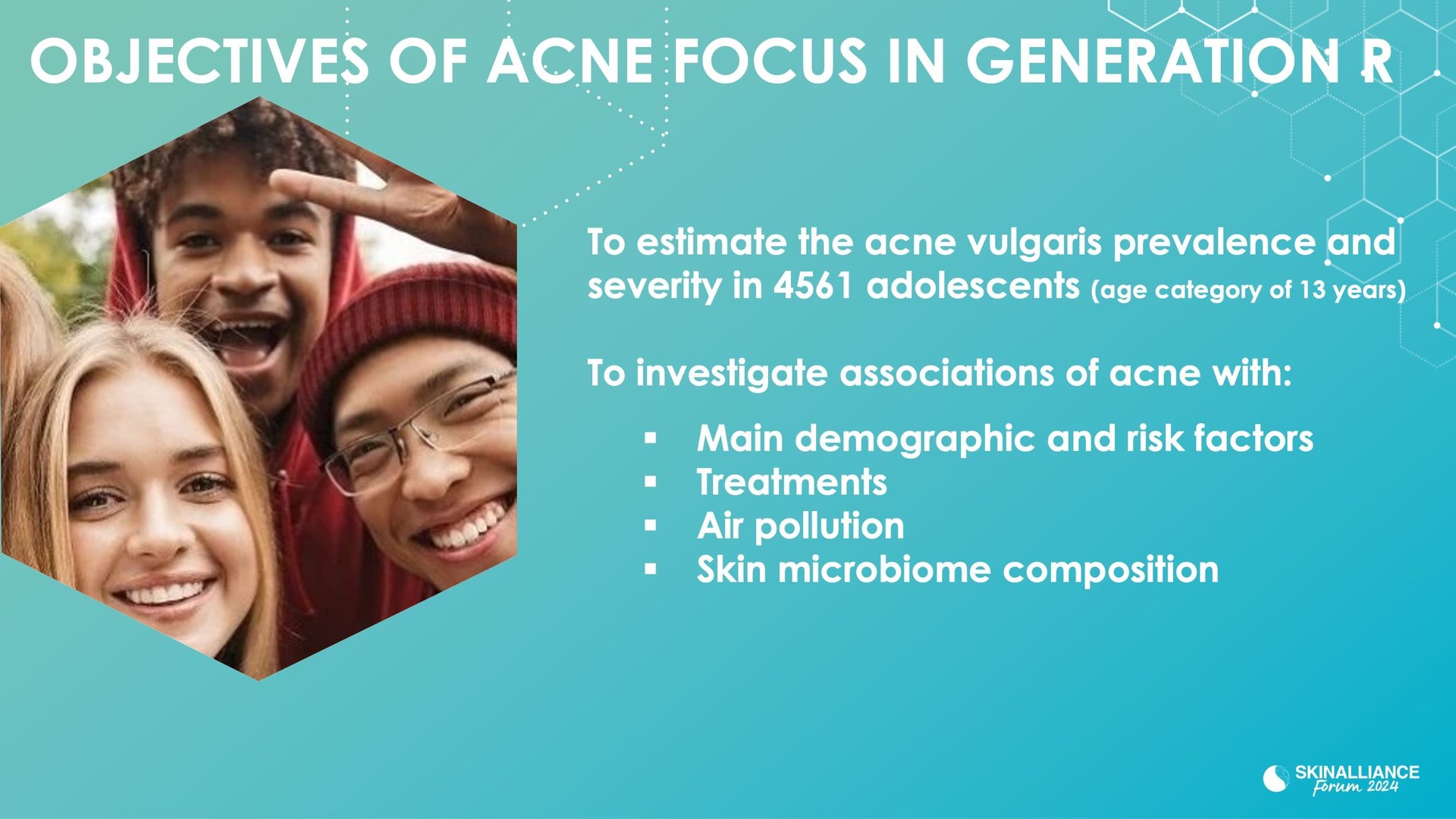  Prevalence and occurrence of acne in adolescents