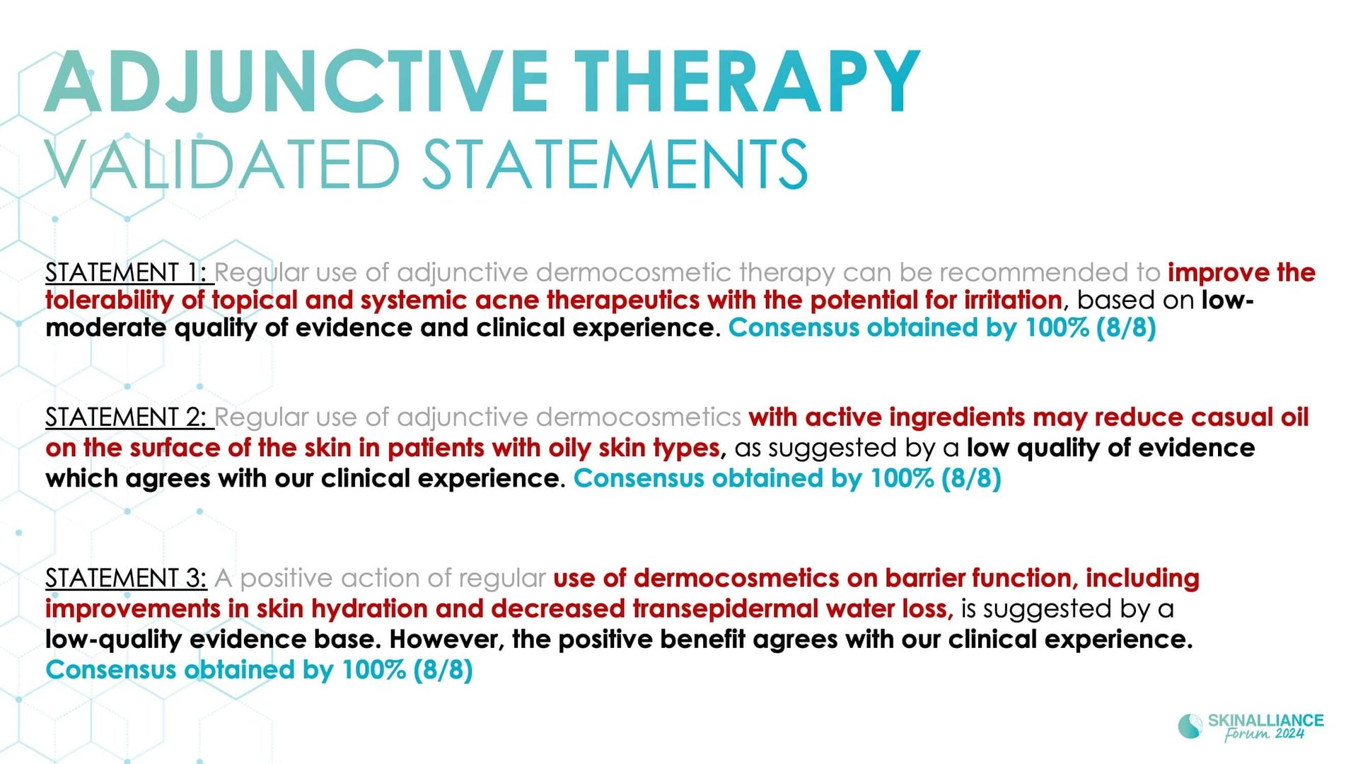 Acne and the role of dermocosmetics