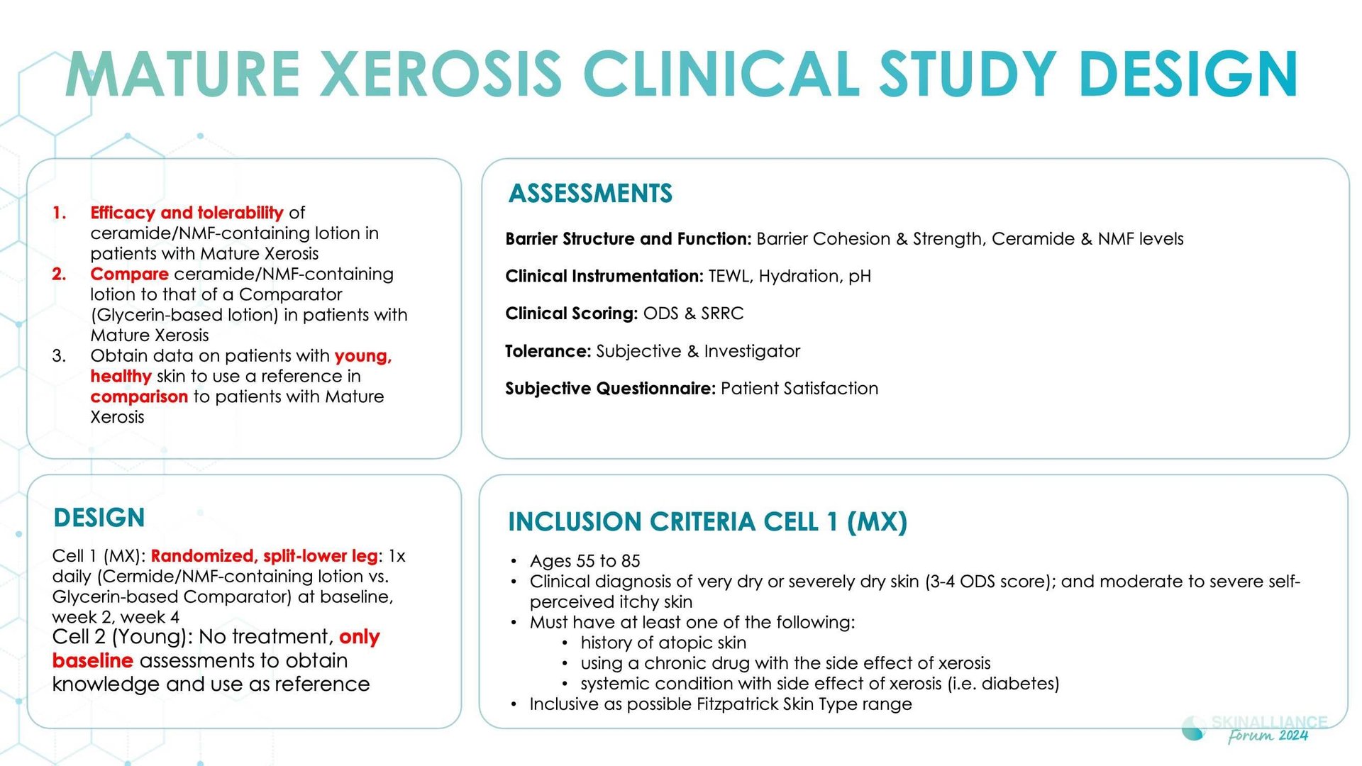 Mature xerosis alterations in barrier structure, function, and composition with age