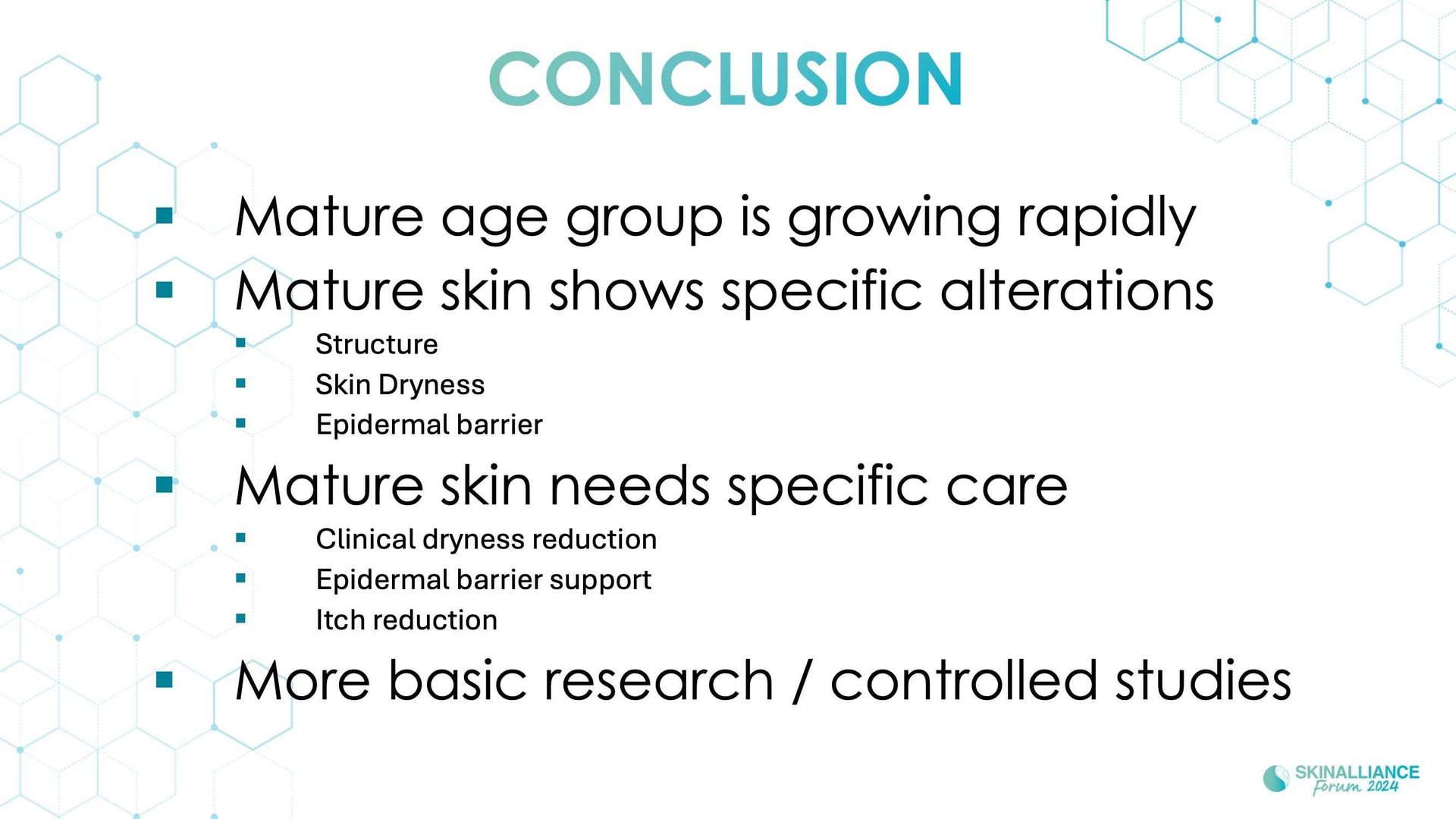 Mature xerosis alterations in barrier structure, function, and composition with age