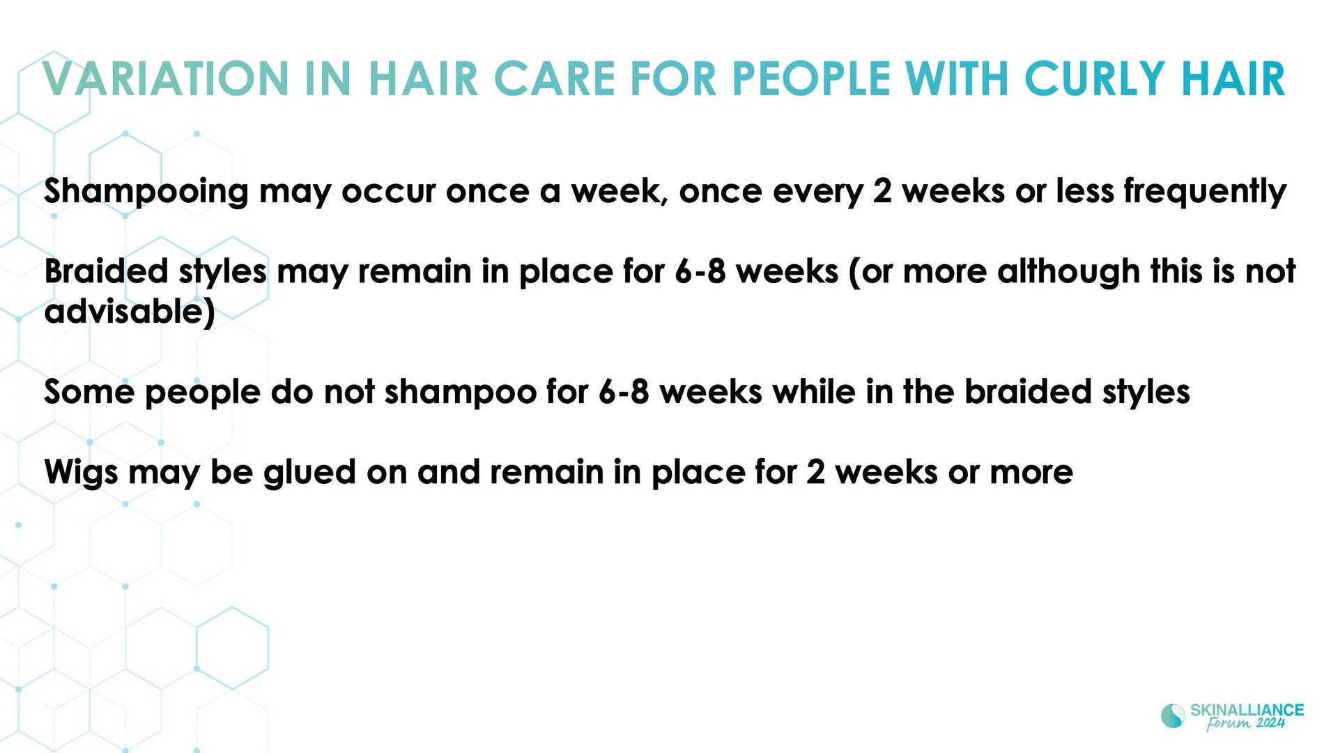 Scalp and hair diversity