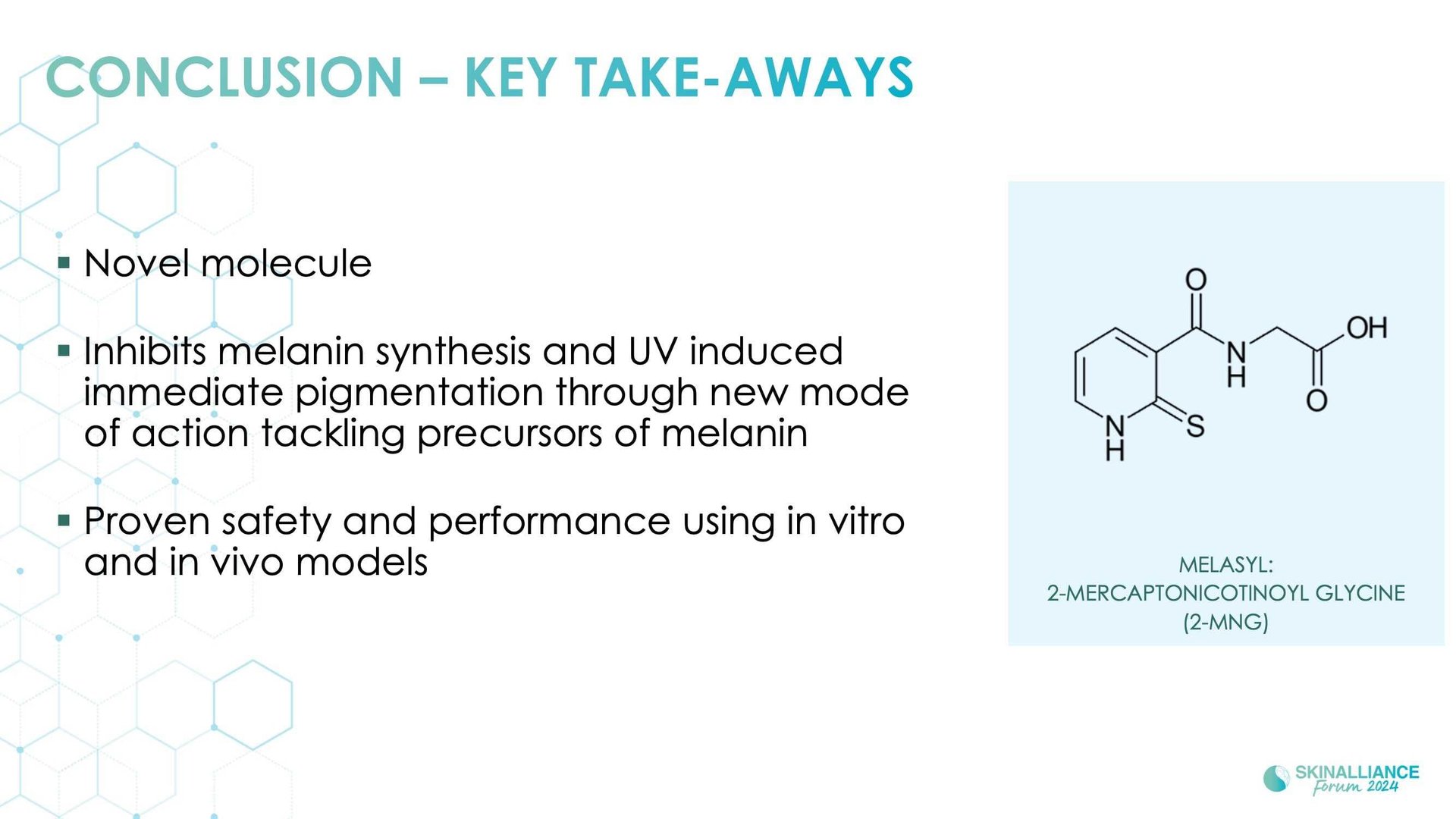 New topical agent for hyperpigmentation management