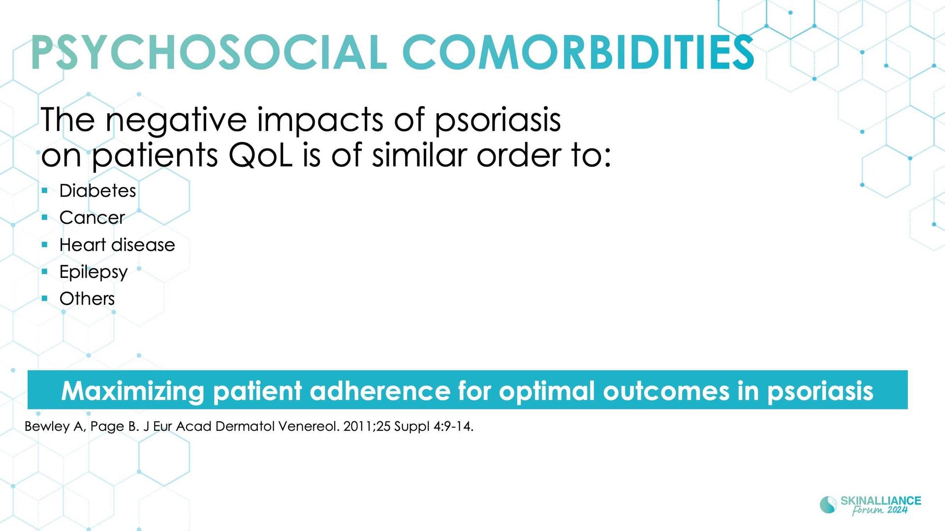 KEYNOTE: The importance of patients' mental health in dermatology practice