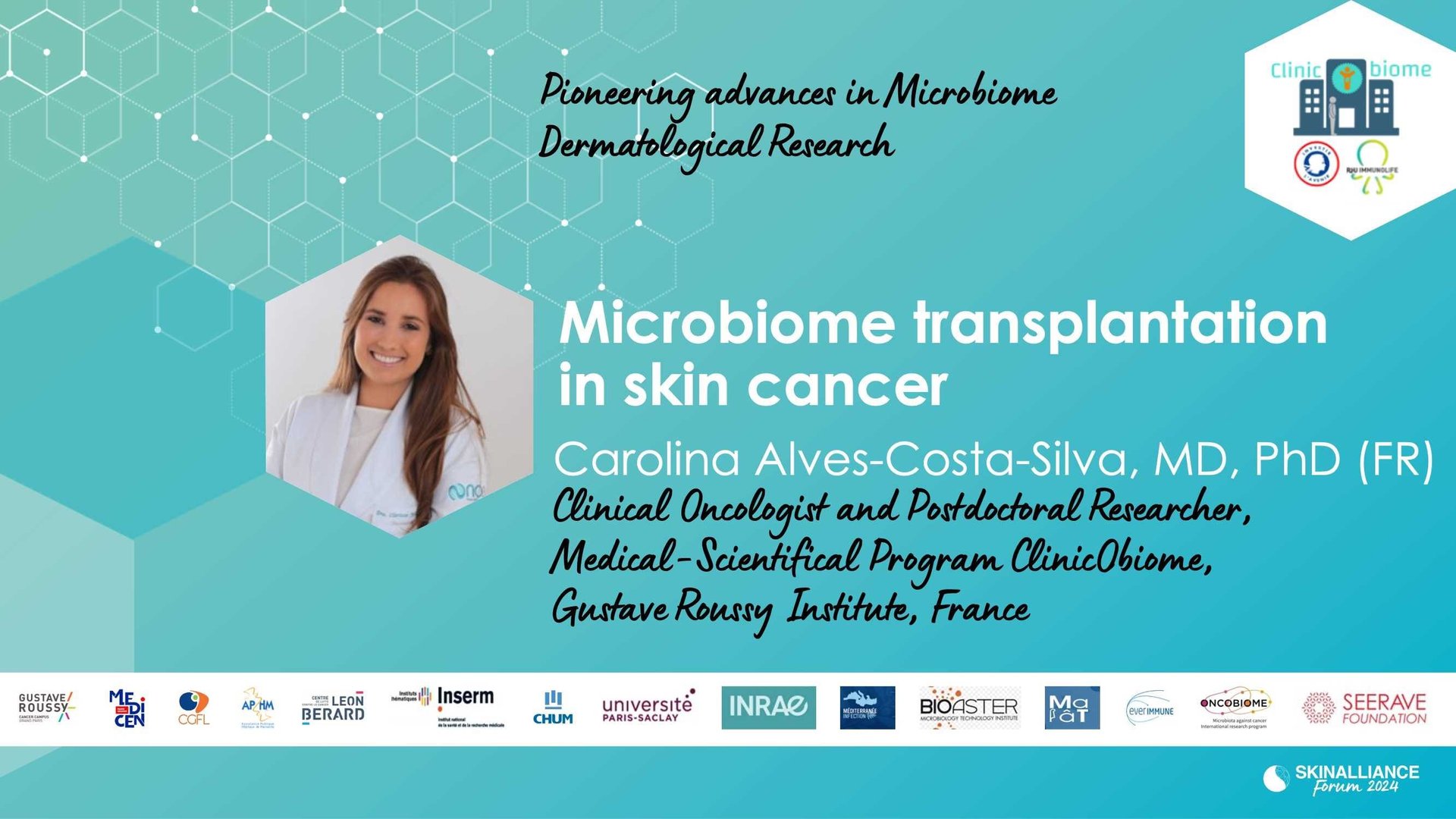 Microbiome transplantation in skin cancer