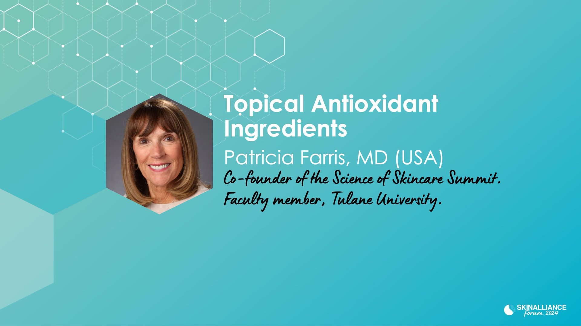 Topical antioxidant ingredients