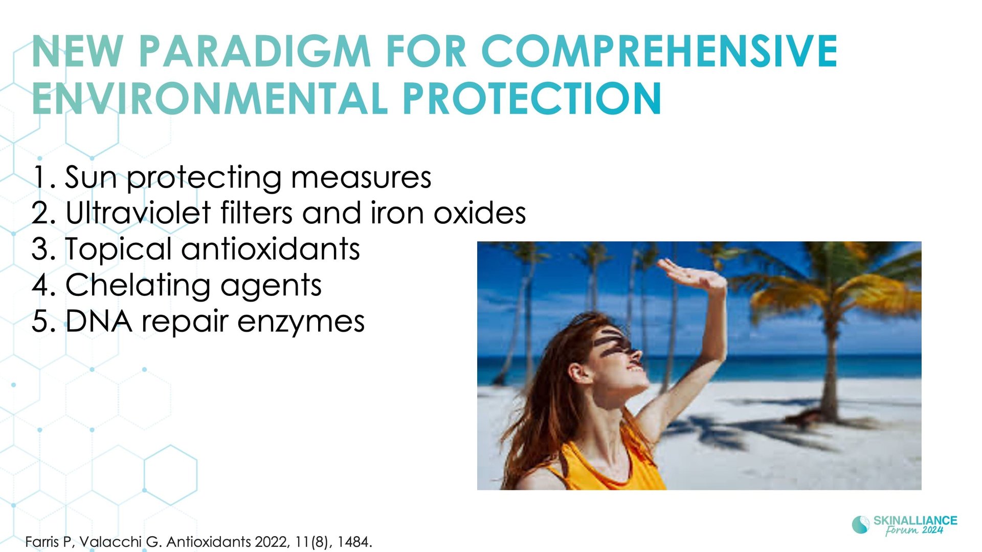 Topical antioxidant ingredients