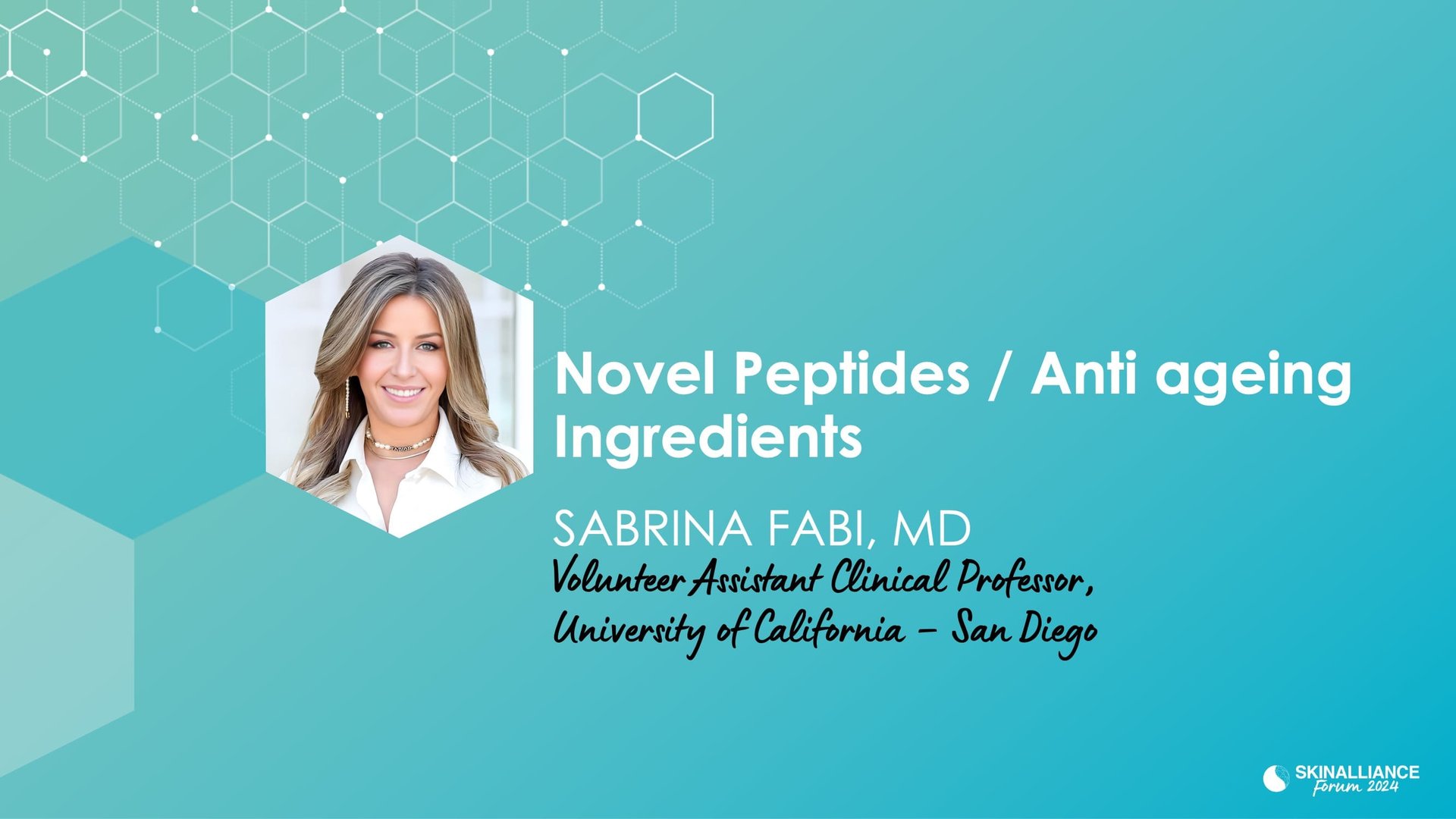 Novel peptides / Anti-ageing ingredients