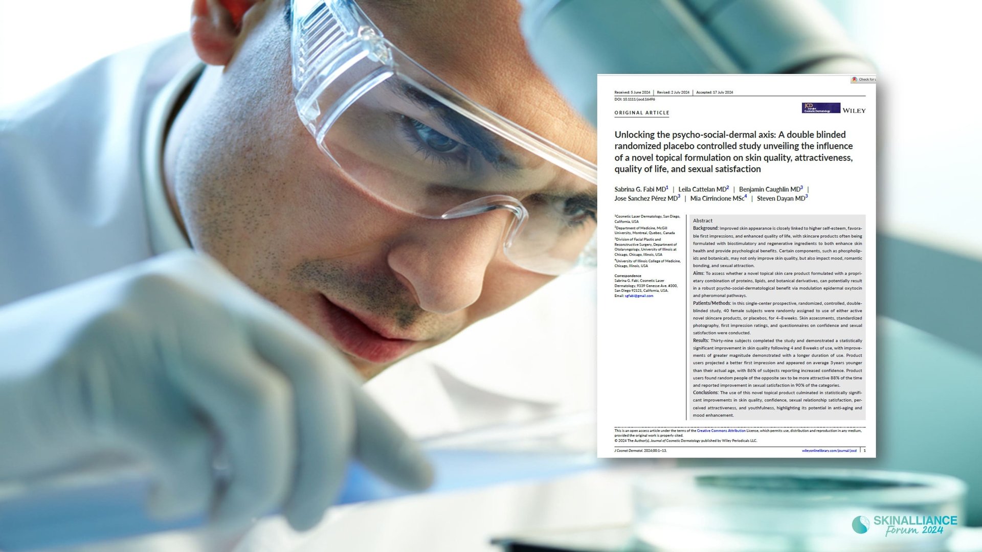 Novel peptides / Anti-ageing ingredients