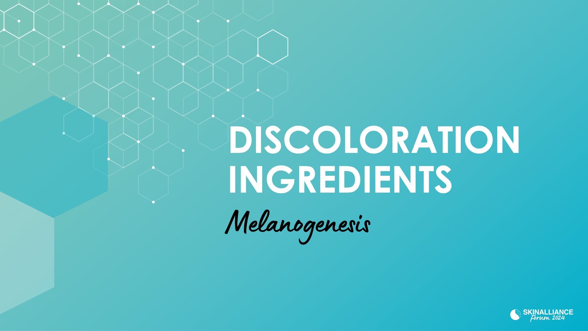 Discoloration ingredients