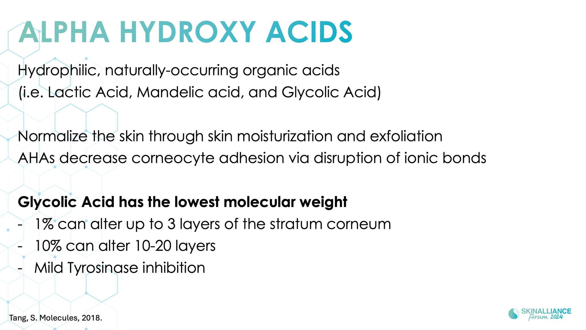 Discoloration ingredients