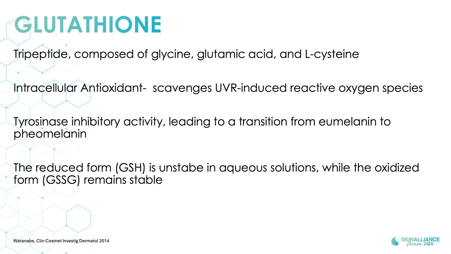 Discoloration ingredients
