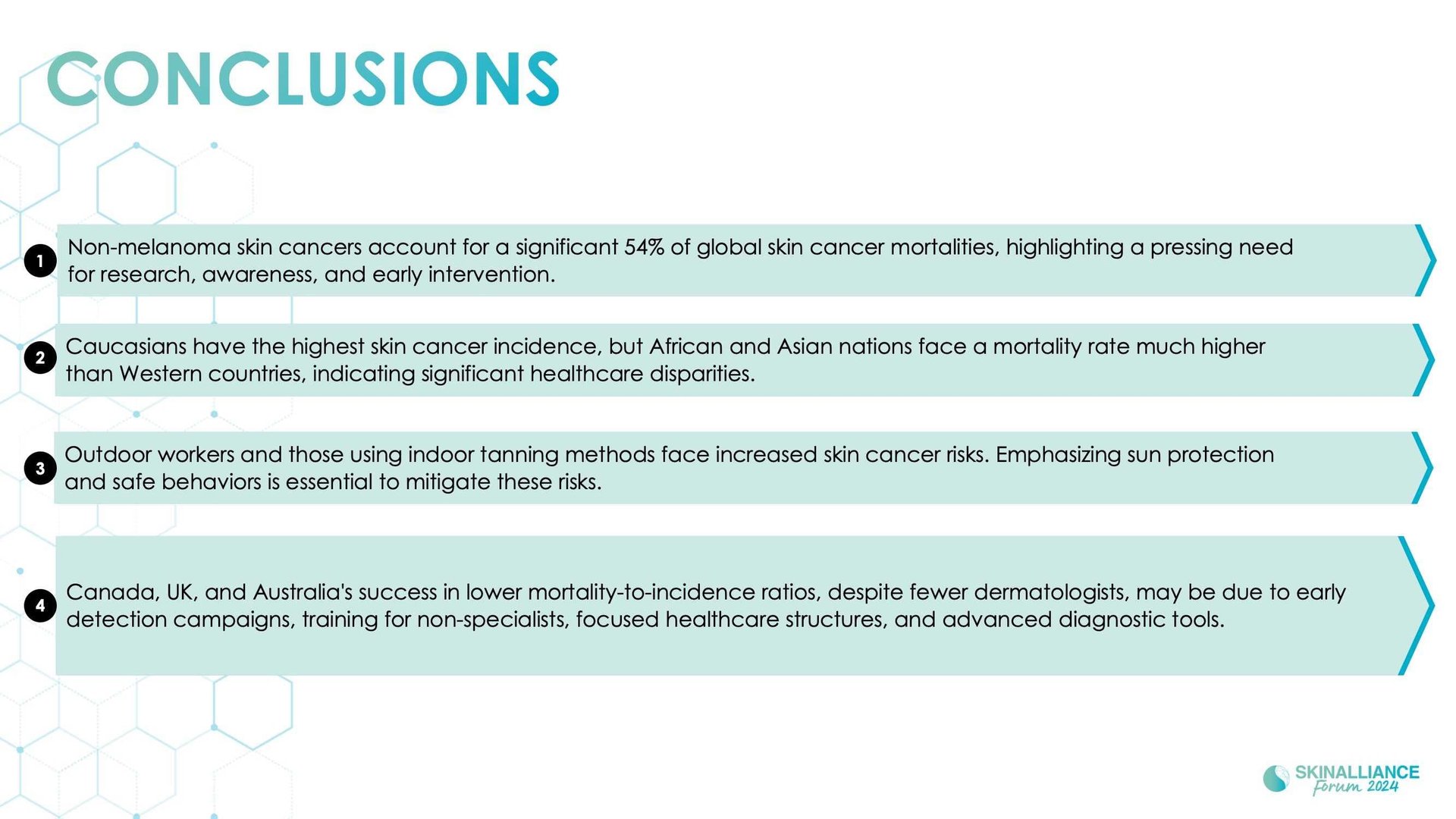 A new light on skin cancer incidence and mortality rates