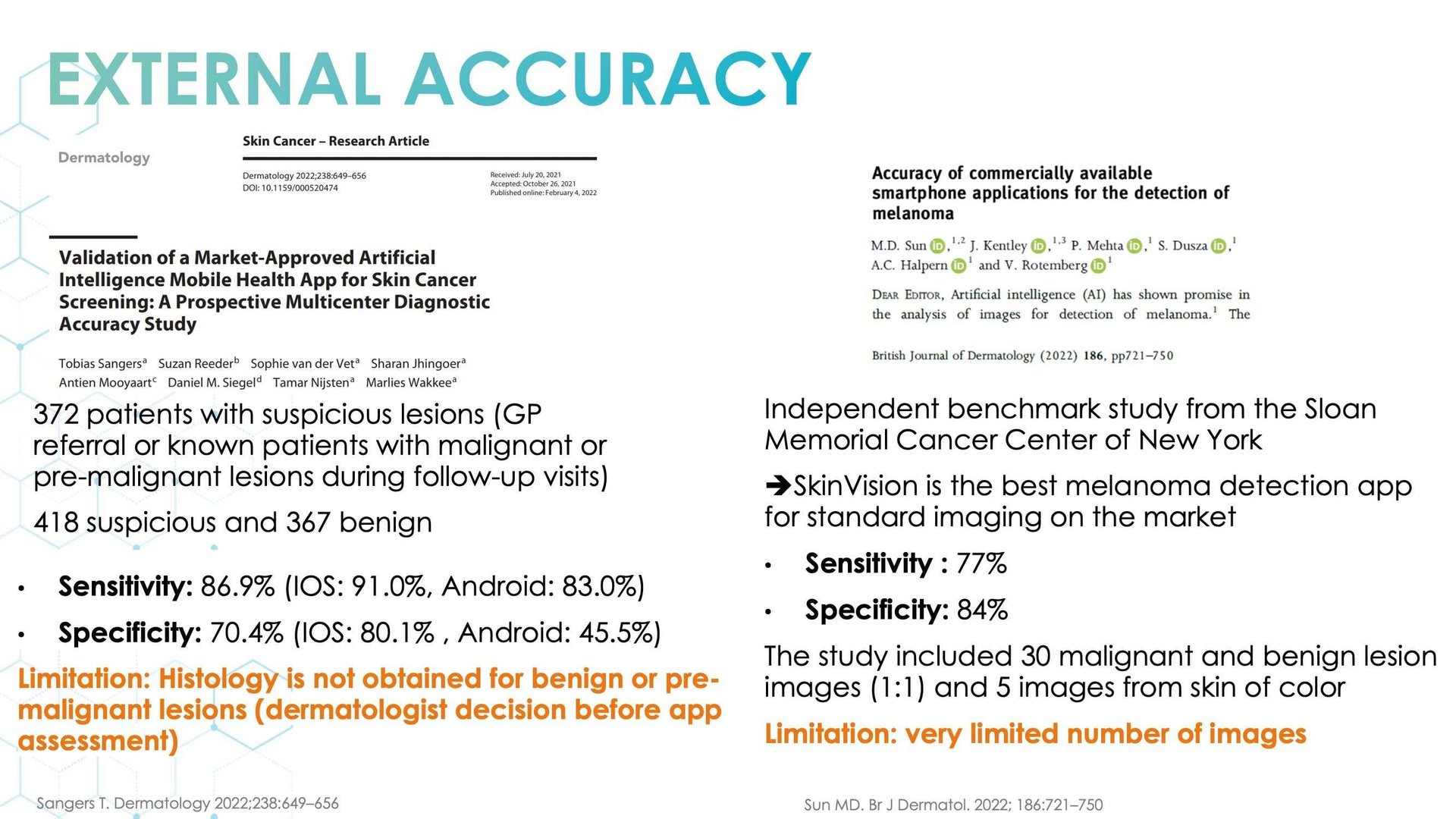 Overview of skin cancer detection devices using artificial intelligence