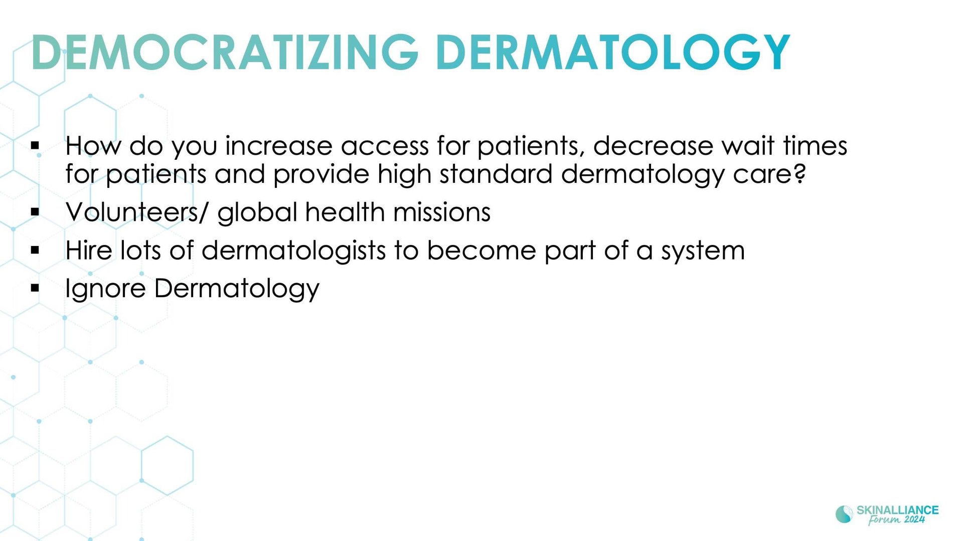 Teledermatology to support undeserved population health access