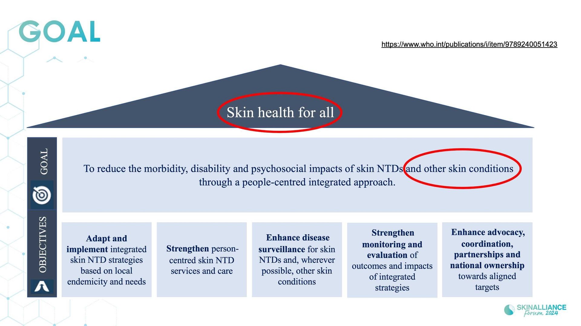 WHO initiatives to support skin health access
