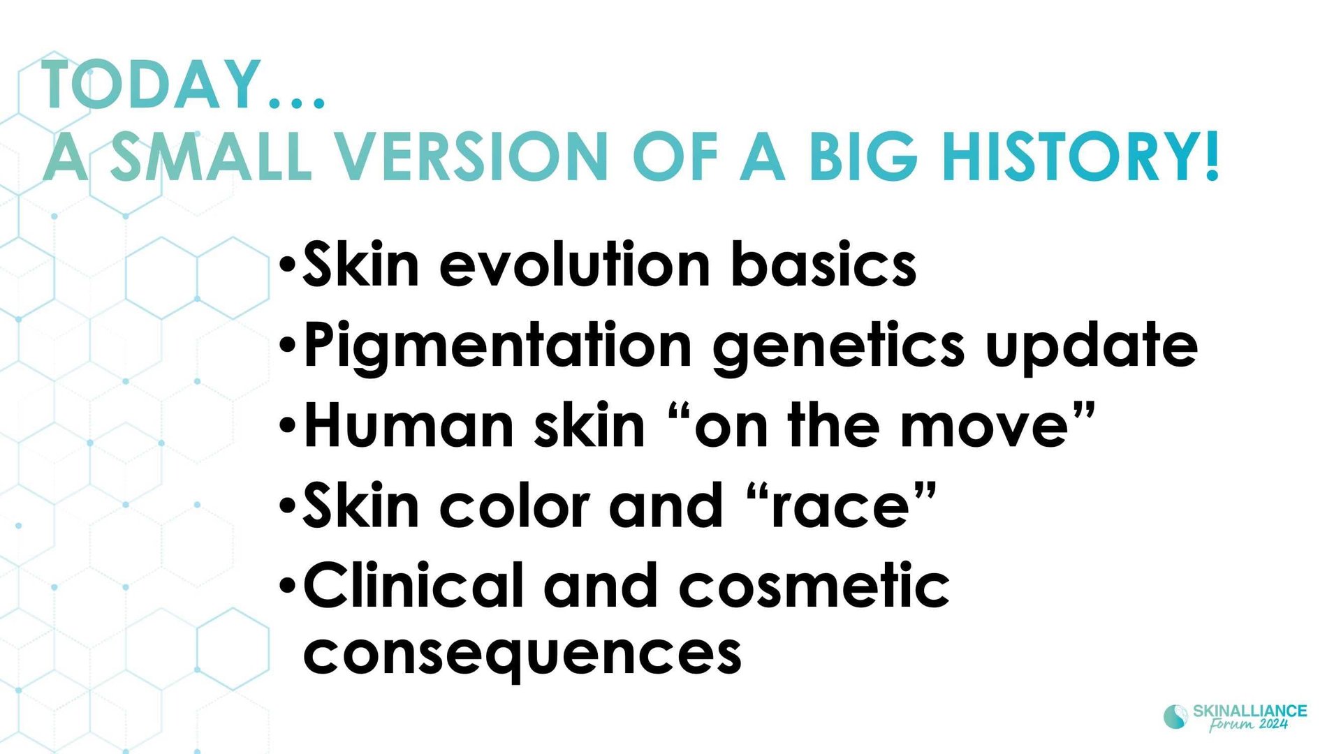 KEYNOTE: The evolution and many meanings of human skin color